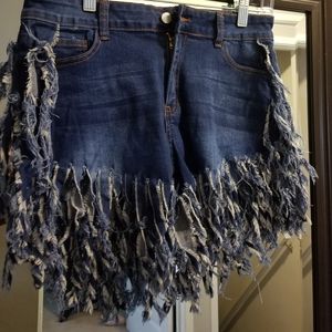 Schredded Jean❤ Shorts!!💙